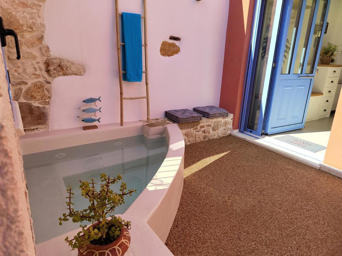 Mouse House With Sea View And Mini Pool Villa Platanés Екстериор снимка